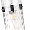 Z-Lite Fontaine 4 Light Pendant, Polished Nickel & Clear 3035P12-PN - alternate 5